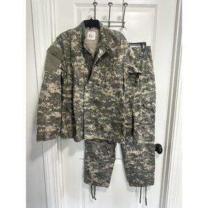 US Army Military Uniform Costume Jacket & Pants Acu Digital Camo Combat Small